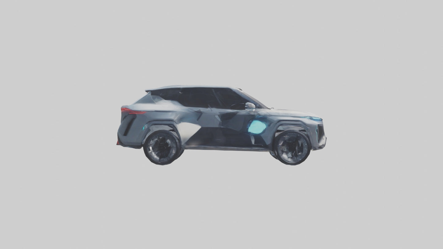 Futuristic Super SUV model 3D model