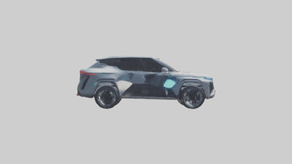 Futuristic Super SUV model 3D model
