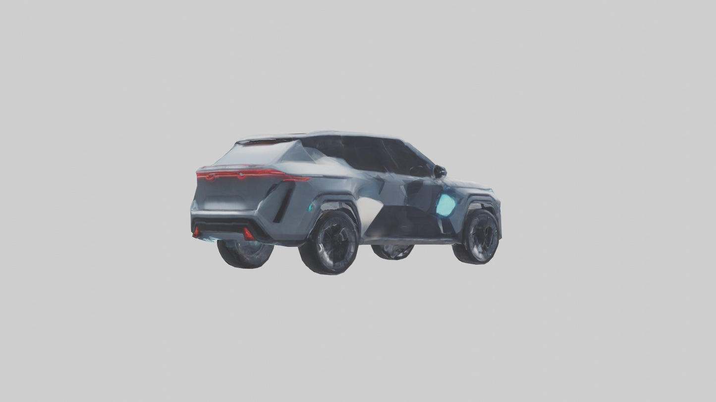 Futuristic Super SUV model 3D model