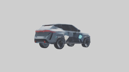 Futuristic Super SUV model 3D model