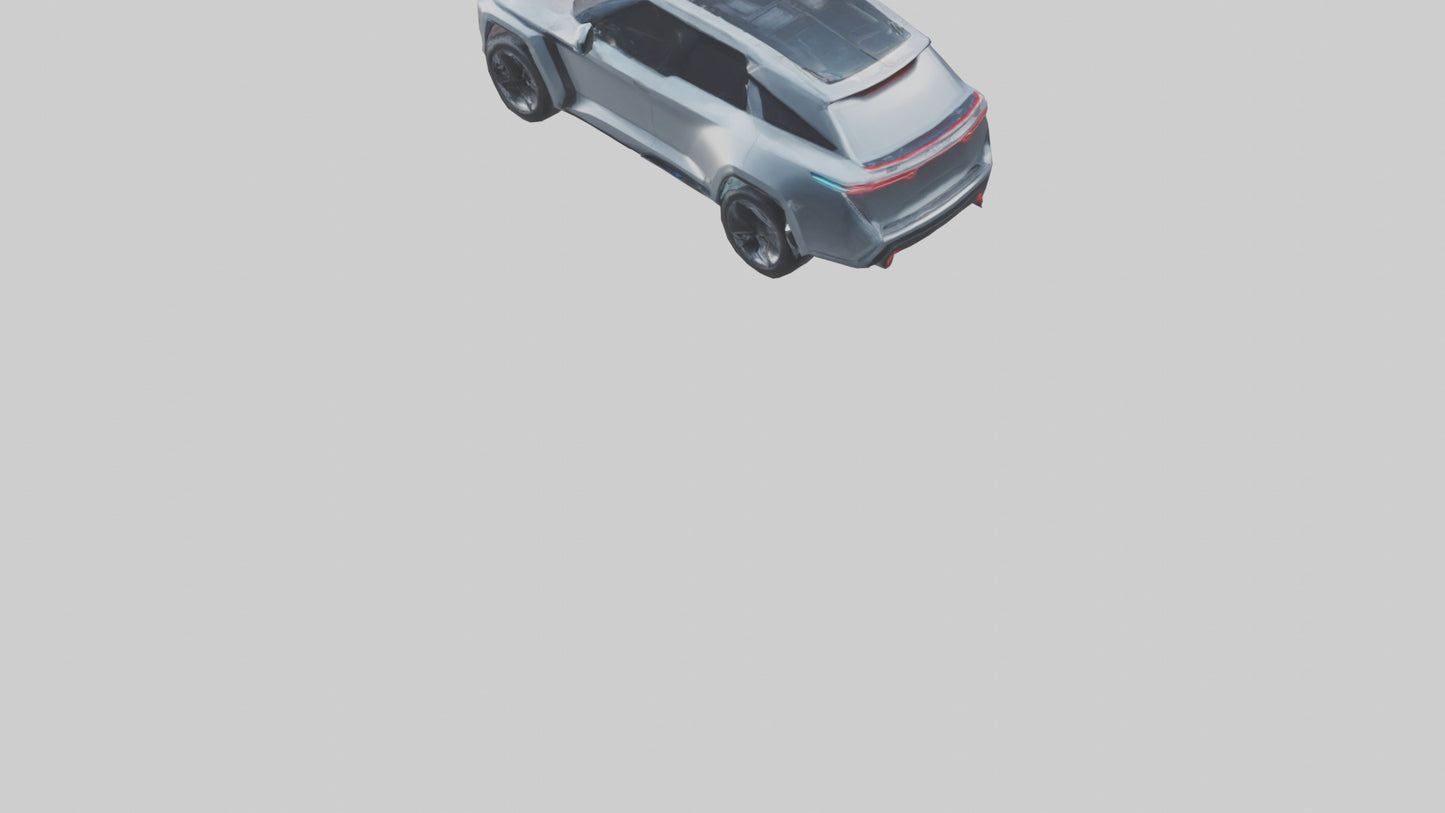Futuristic Super SUV model 3D model