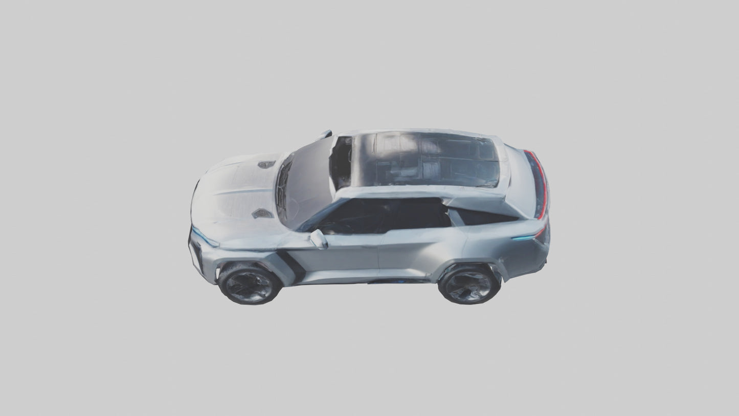 Futuristic Super SUV model 3D model