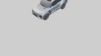 Futuristic Super SUV model 3D model