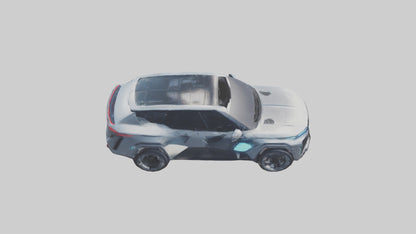 Futuristic Super SUV model 3D model