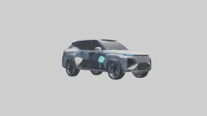 Futuristic Super SUV model 3D model