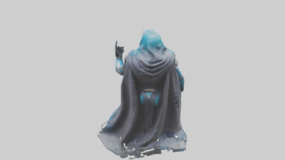 Galactic Assassin statue model VR / AR / low-poly