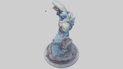 Galactic Beast Hunter statue model 3D model