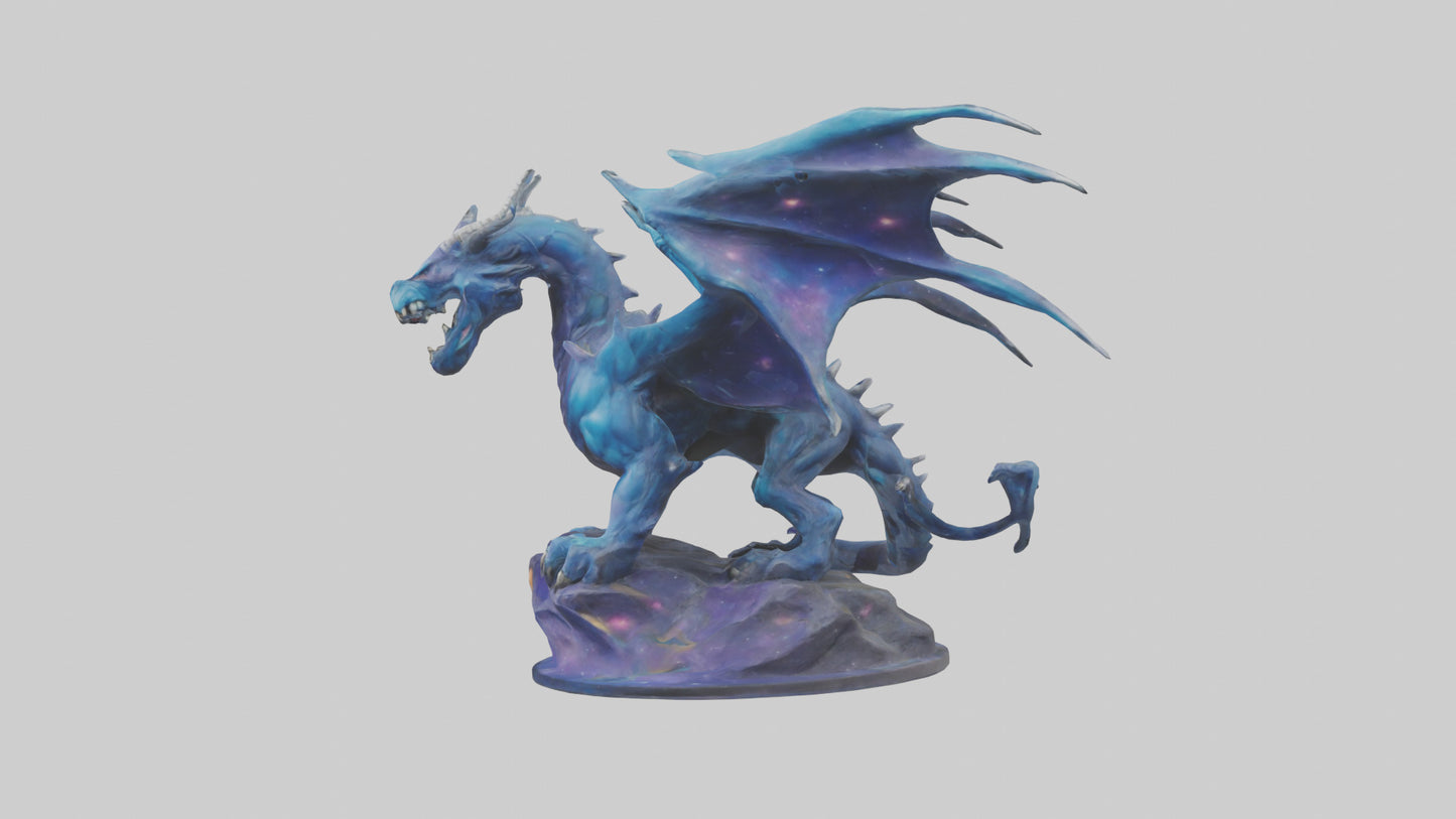 Galactic Beast statue model 3D model