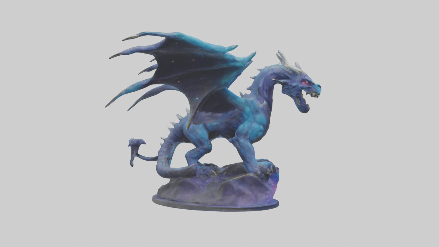 Galactic Beast statue model 3D model