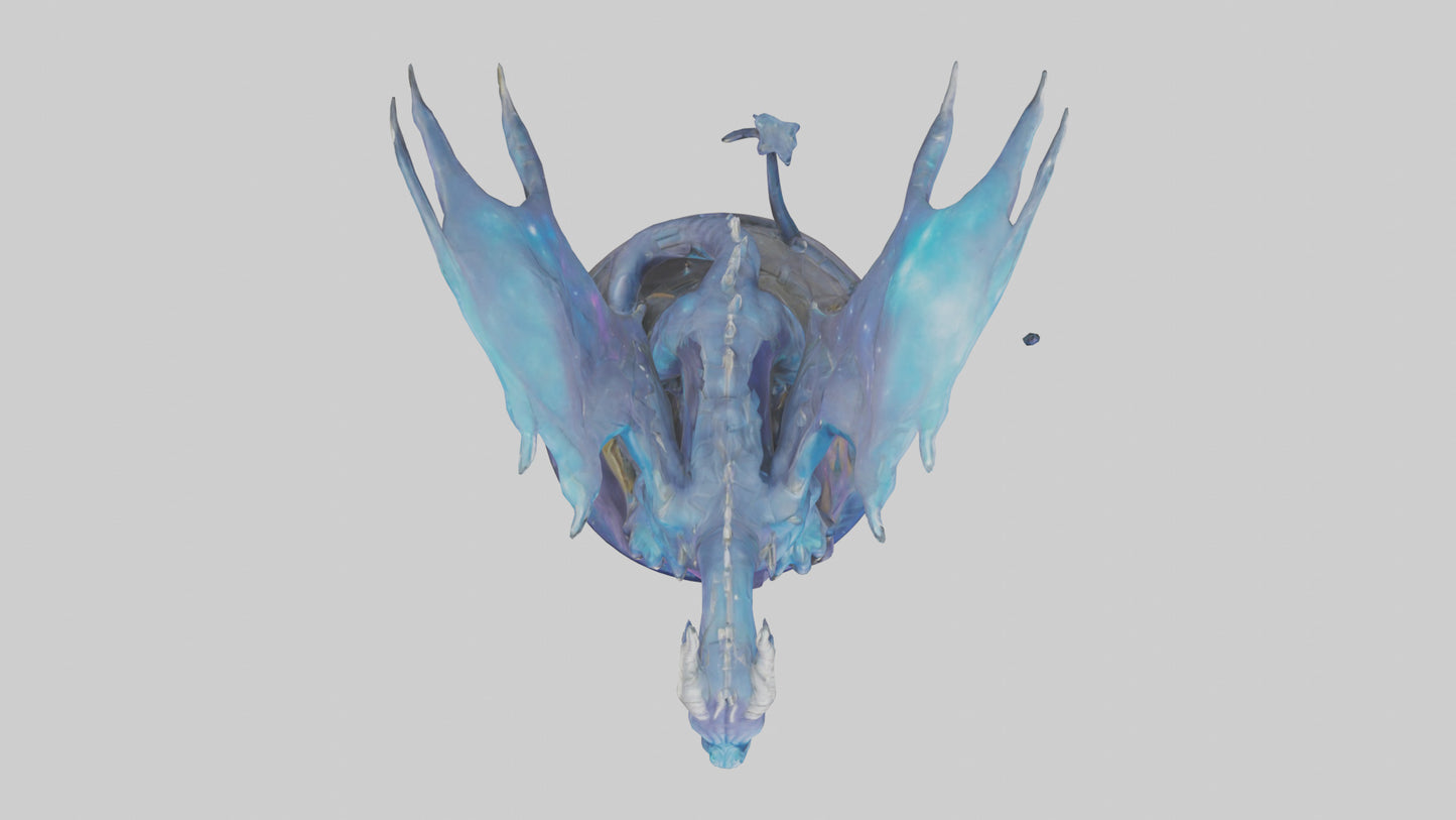 Galactic Beast statue model 3D model