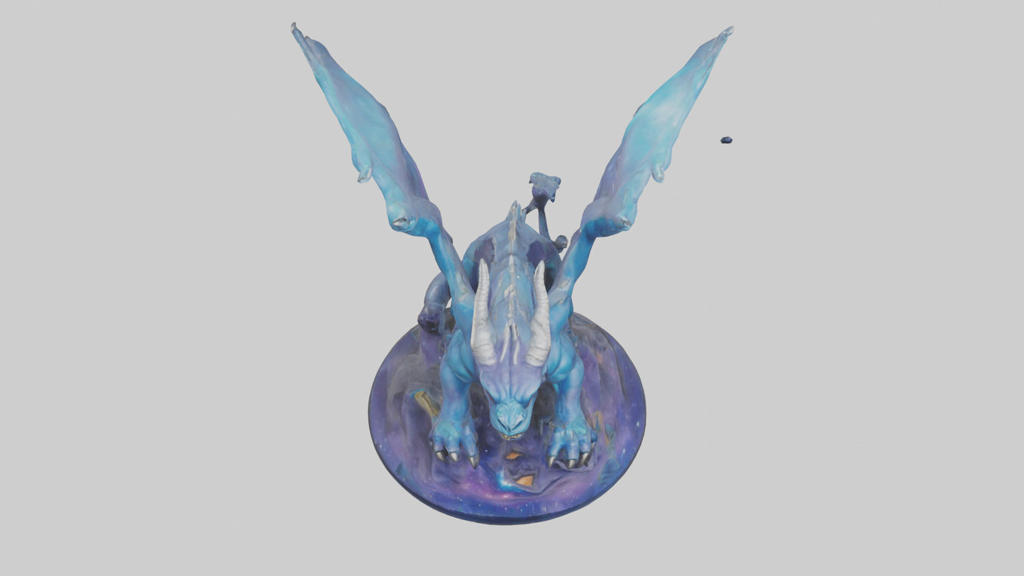 Galactic Beast statue model 3D model