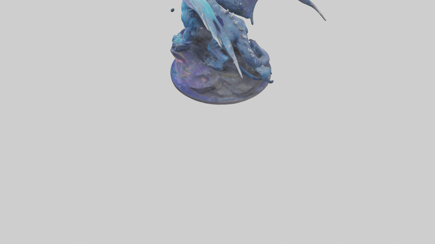 Galactic Beast statue model 3D model