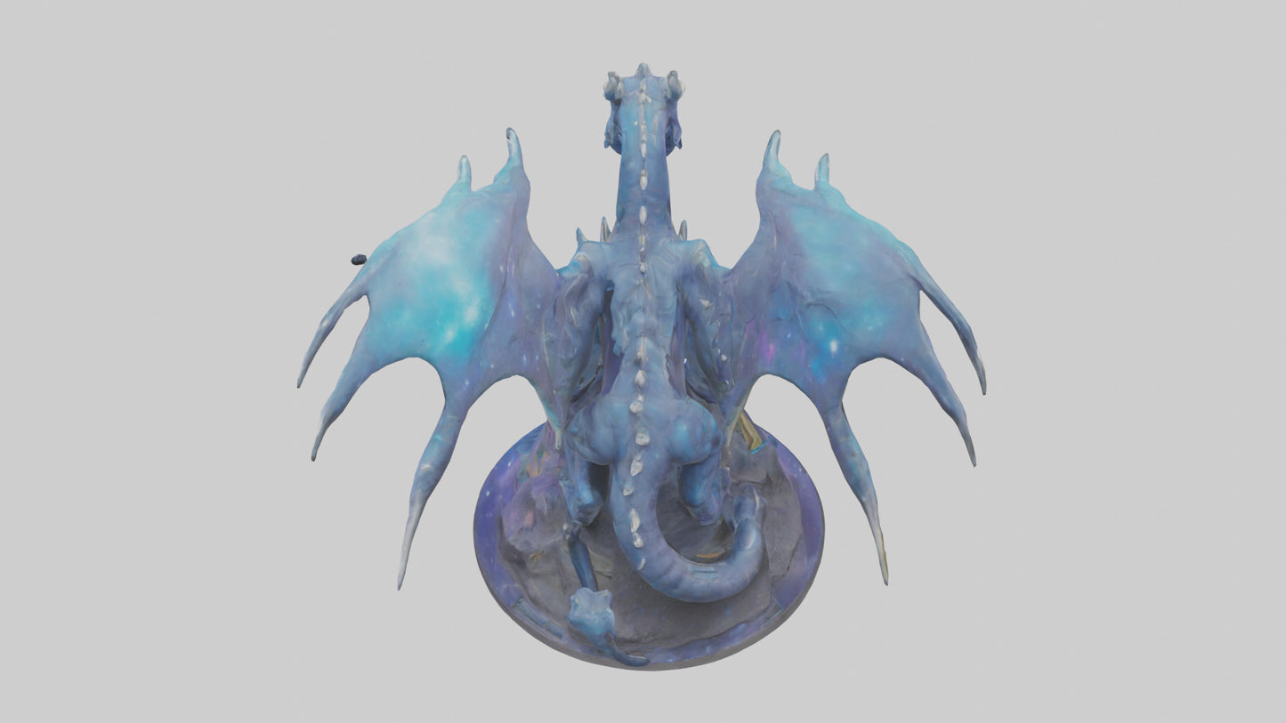 Galactic Beast statue model 3D model