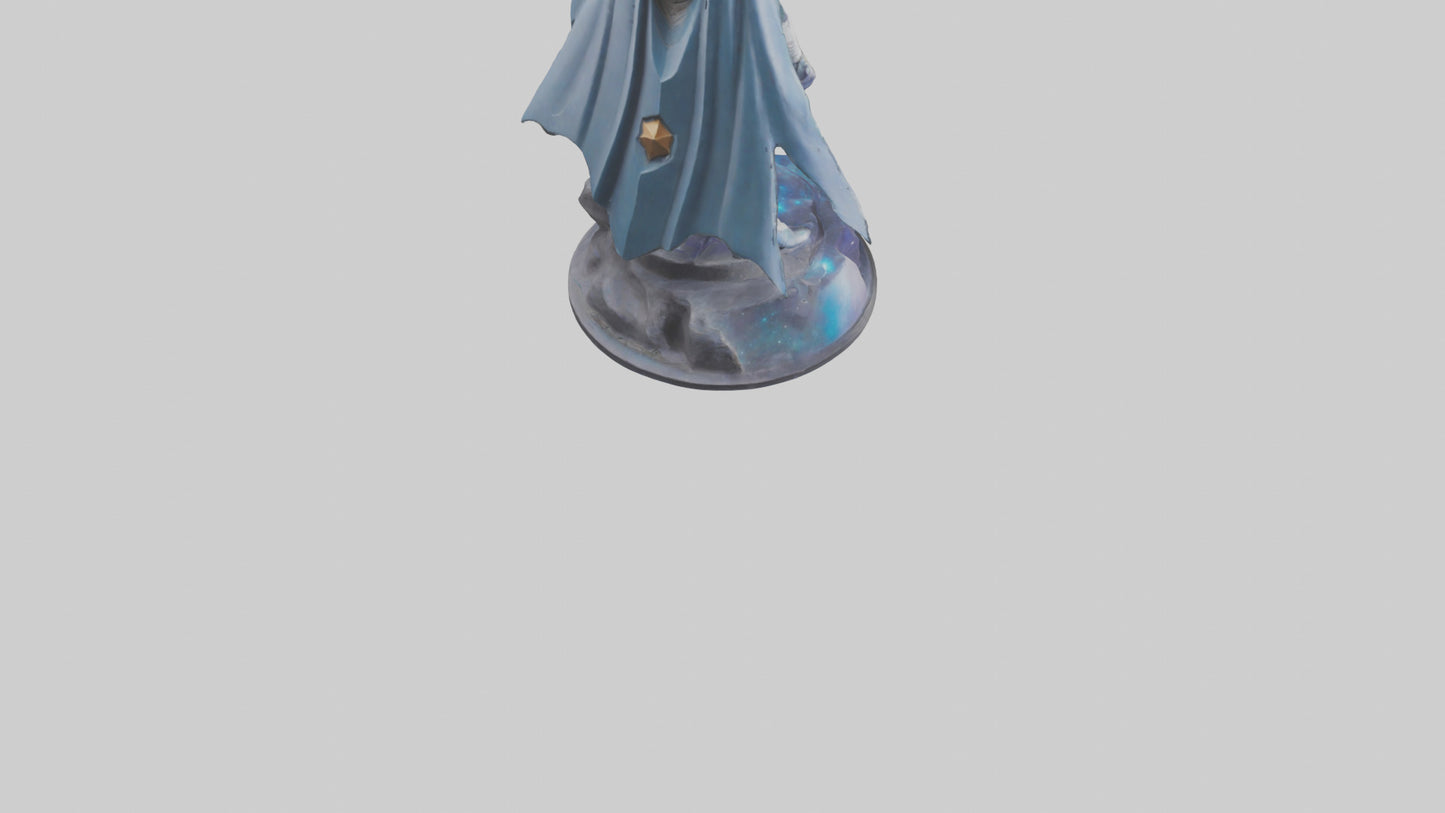 Galactic Defender statue model 3D model