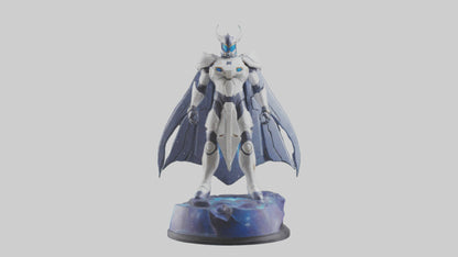 Galactic Defender statue model 3D model