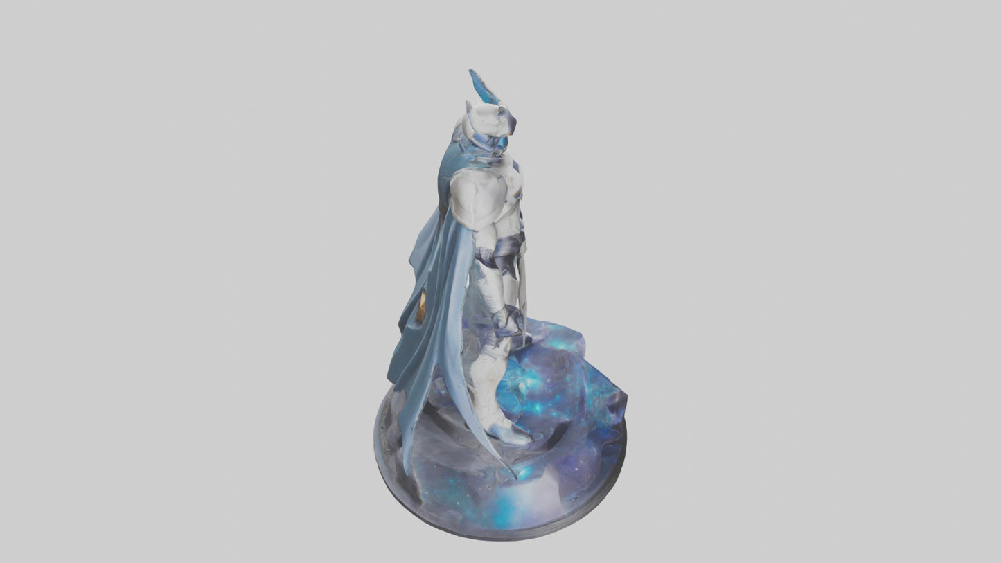 Galactic Defender statue model 3D model