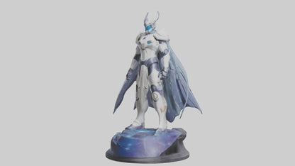 Galactic Defender statue model 3D model