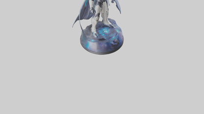 Galactic Defender statue model 3D model