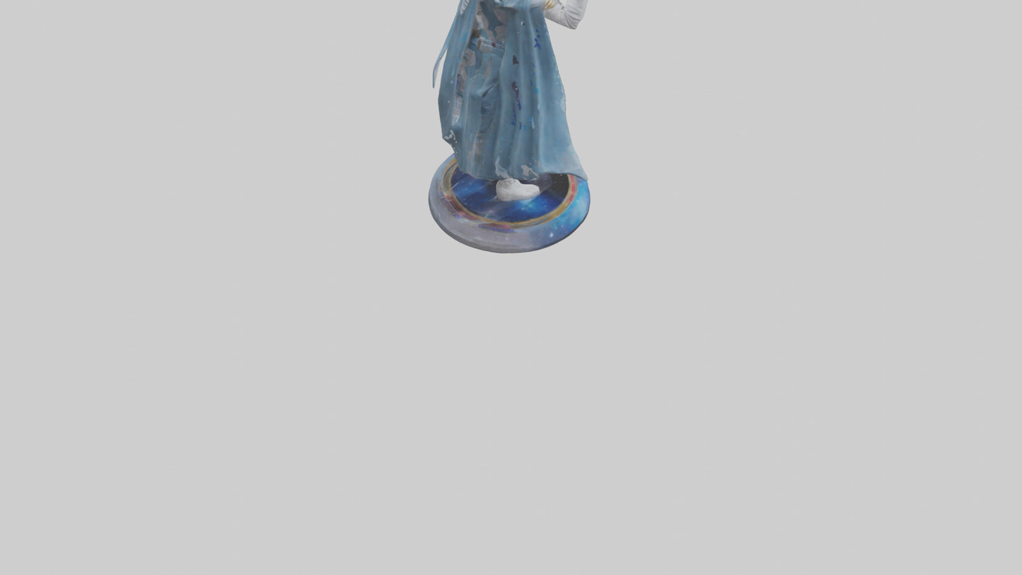 Galactic Hero statue model 3D model