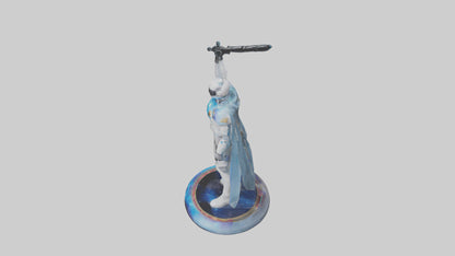 Galactic Hero statue model 3D model