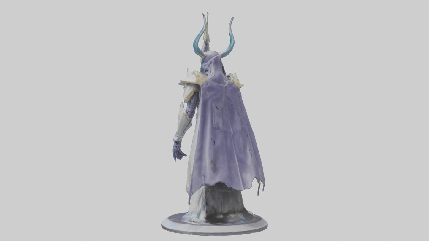 Galactic Overlord statue model 3D model
