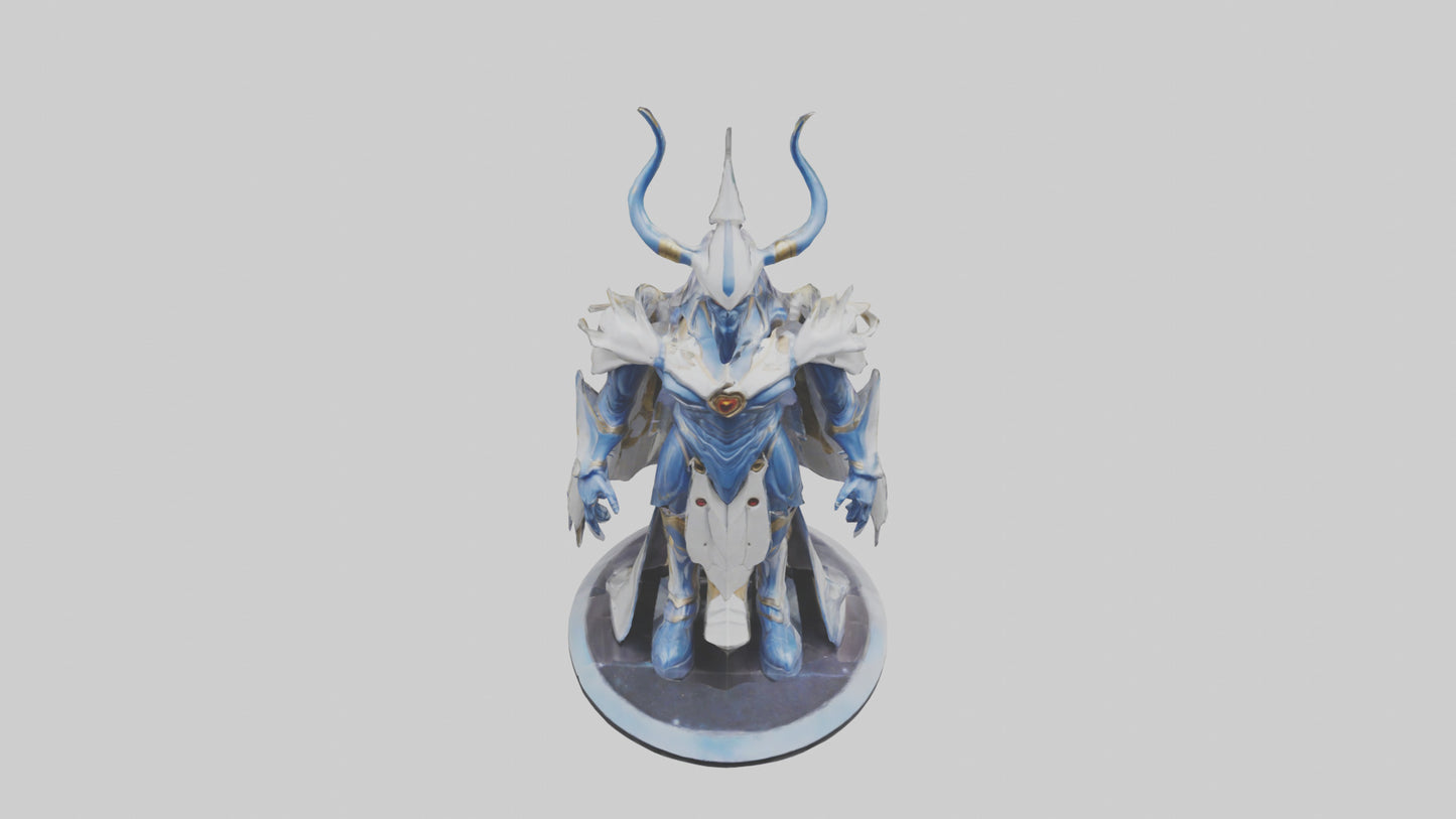 Galactic Overlord statue model 3D model
