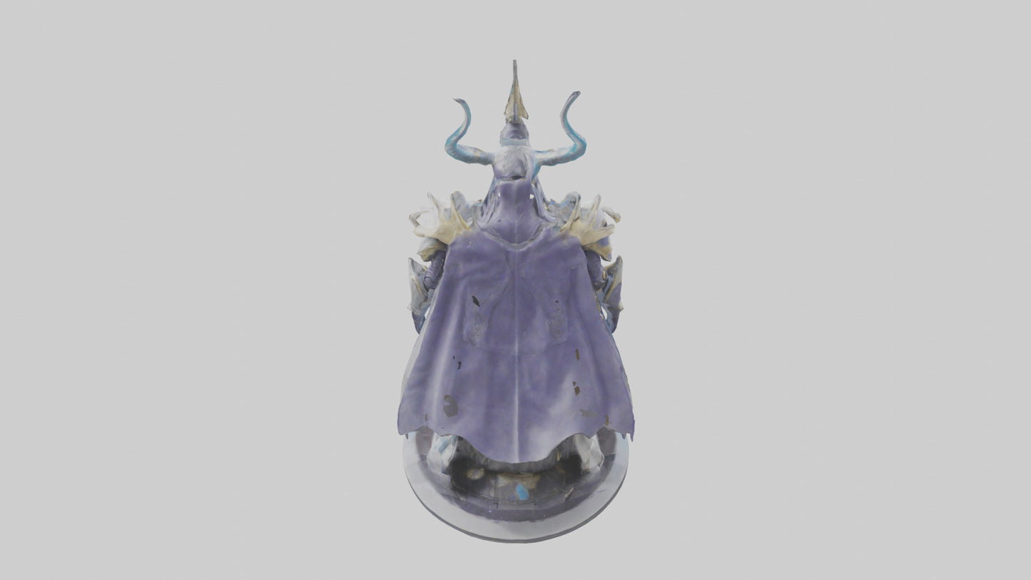 Galactic Overlord statue model 3D model