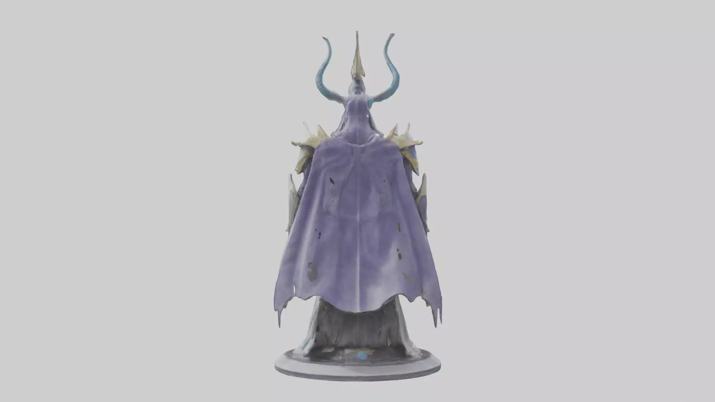 Galactic Overlord statue model 3D model