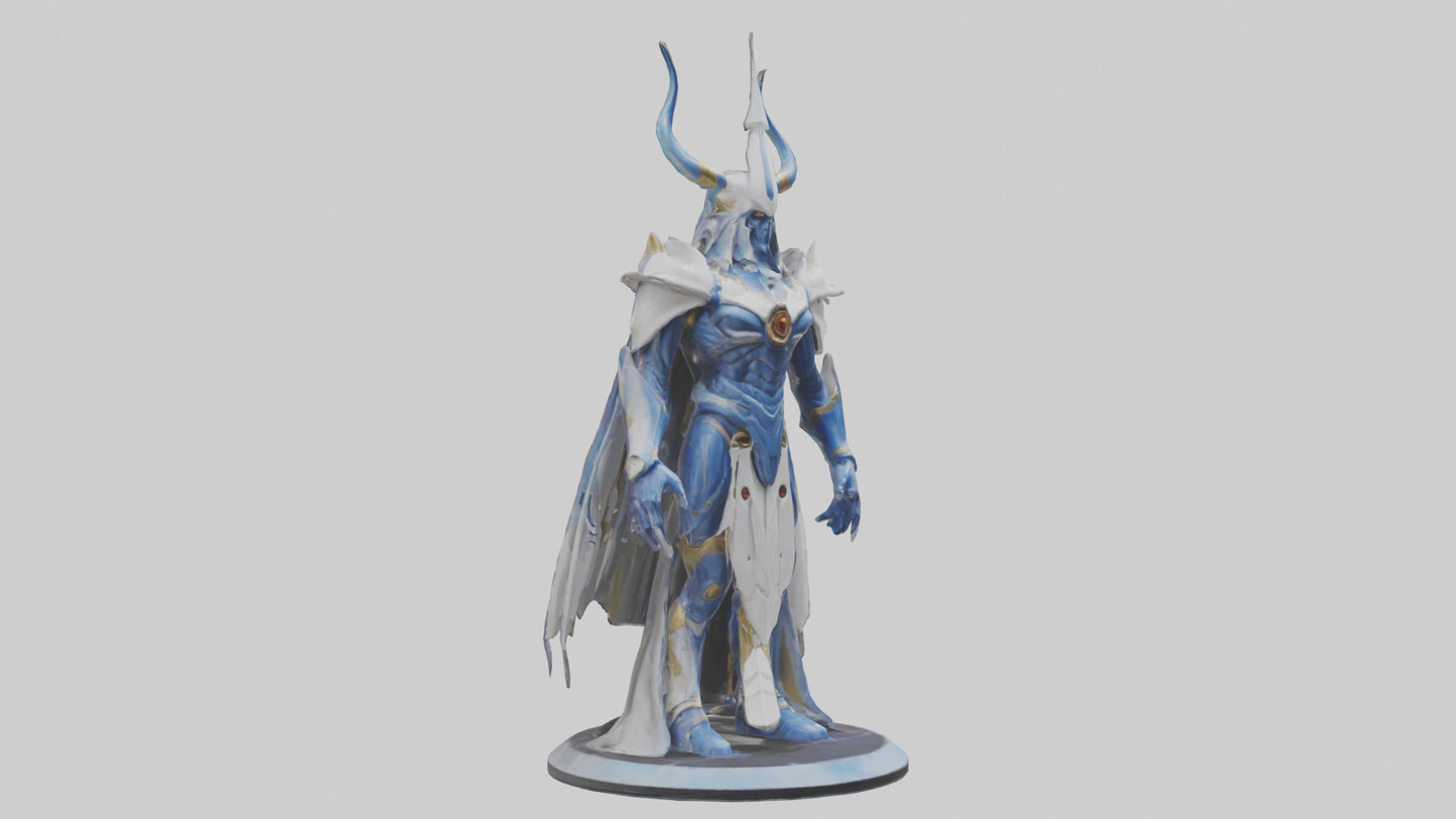 Galactic Overlord statue model 3D model