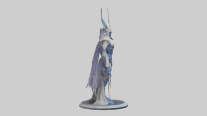 Galactic Overlord statue model 3D model