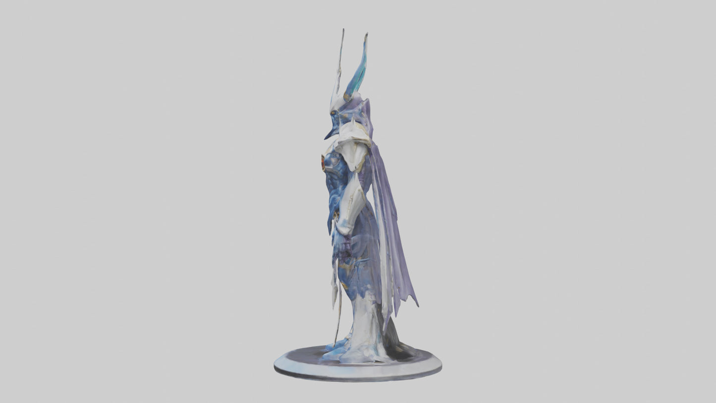 Galactic Overlord statue model 3D model