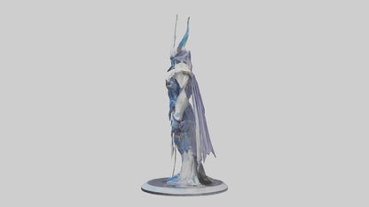 Galactic Overlord statue model 3D model