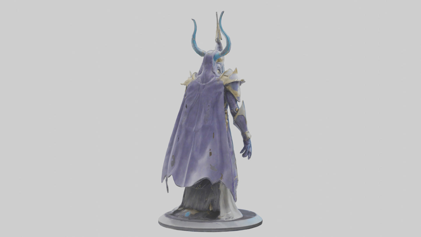 Galactic Overlord statue model 3D model