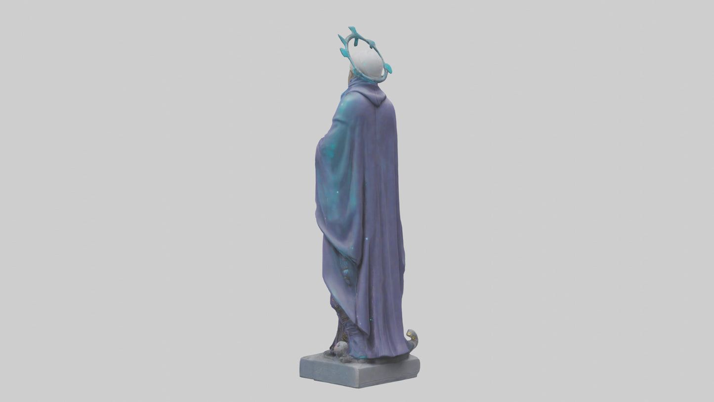 Galactic Priest statue model 3D model
