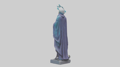 Galactic Priest statue model 3D model