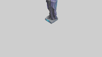 Galactic Priest statue model 3D model