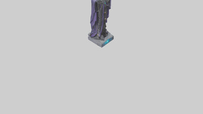 Galactic Priest statue model 3D model