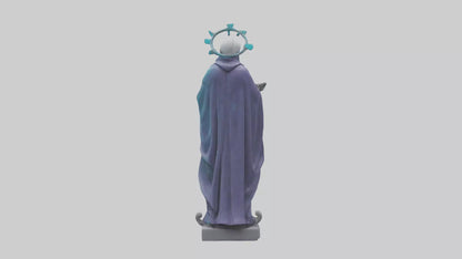Galactic Priest statue model 3D model