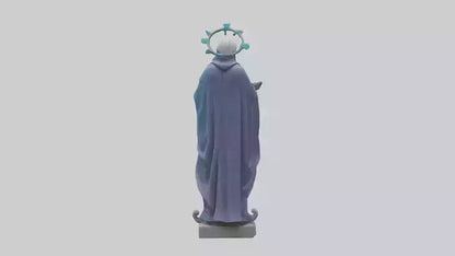 Galactic Priest statue model 3D model