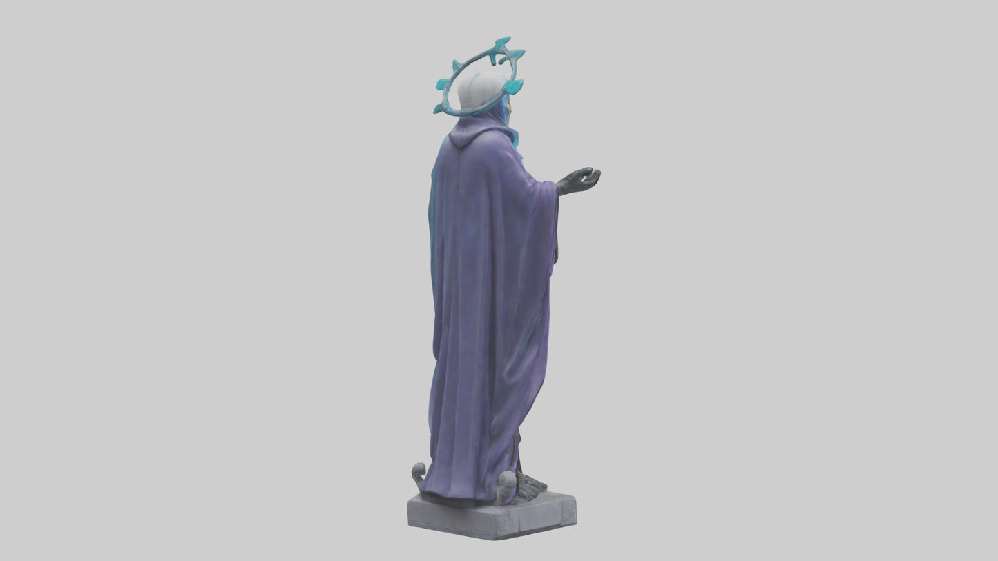 Galactic Priest statue model 3D model