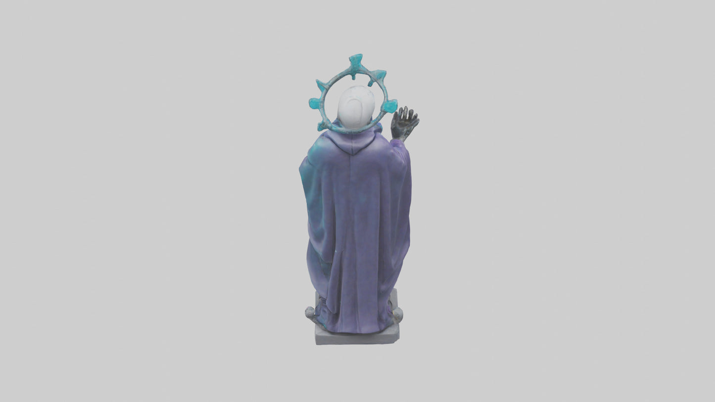Galactic Priest statue model 3D model