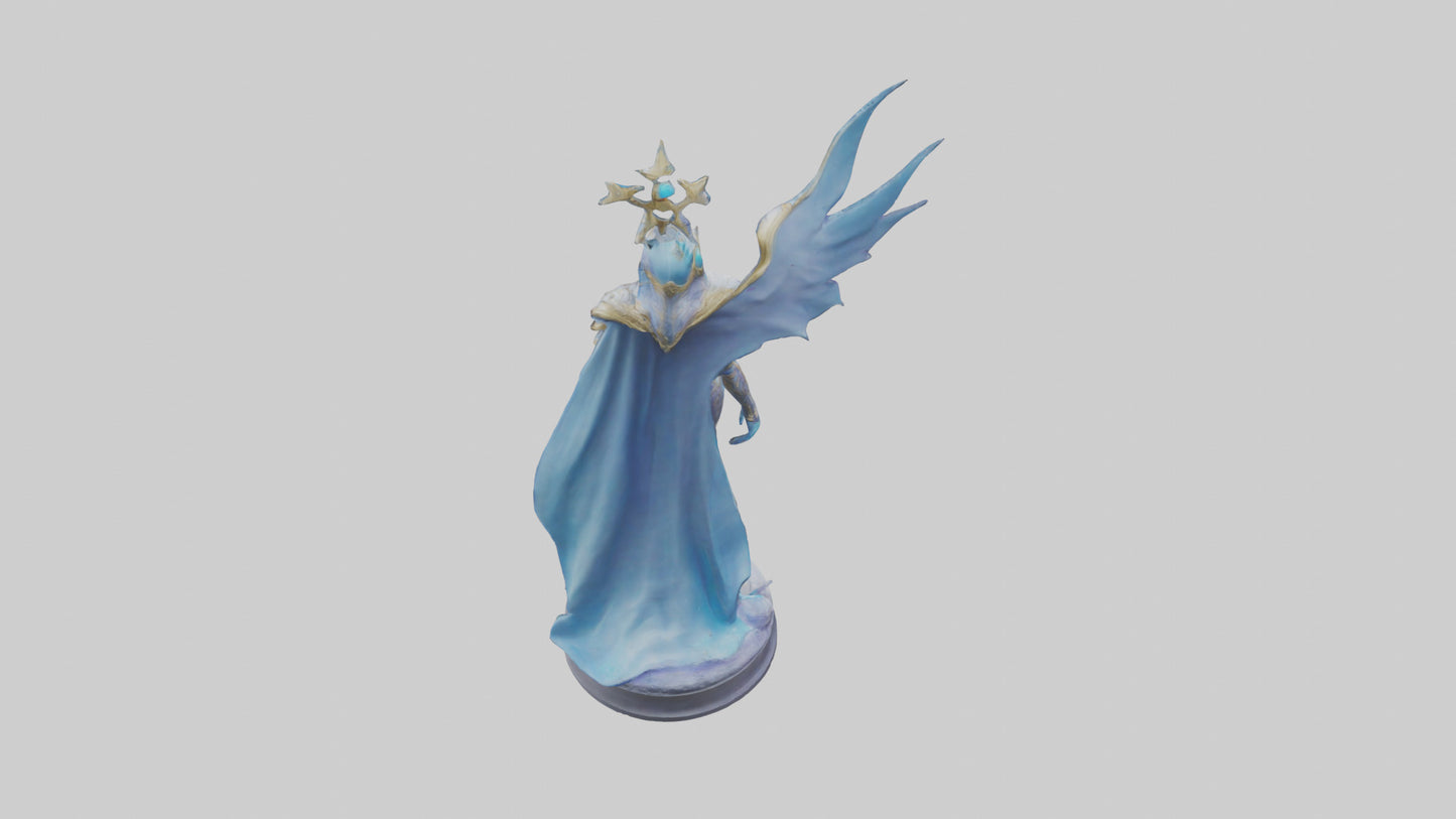Galactic Protector Queen statue model 3D model