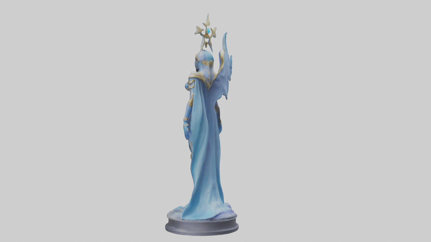Galactic Protector Queen statue model 3D model