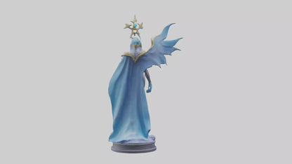 Galactic Protector Queen statue model 3D model