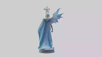 Galactic Protector Queen statue model 3D model