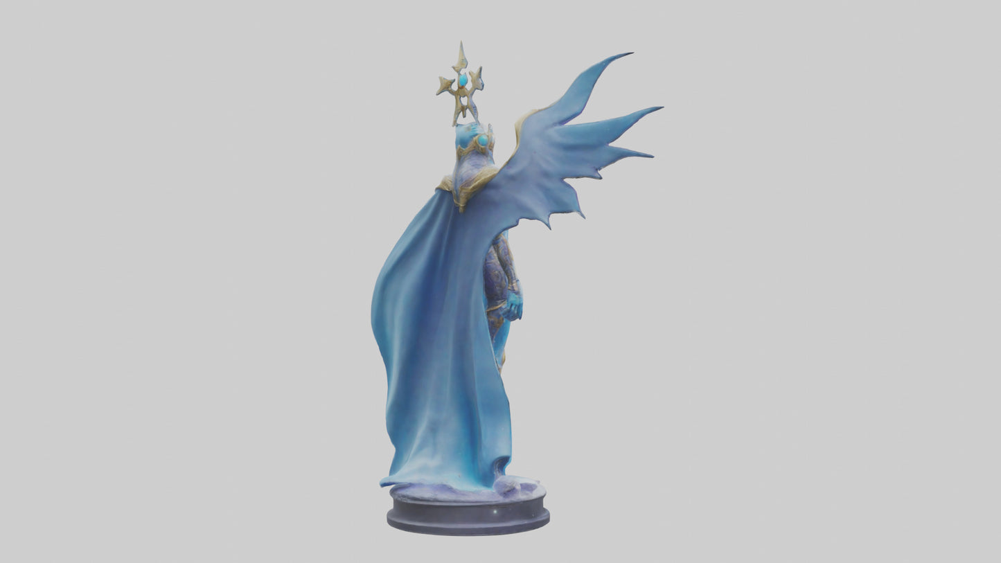 Galactic Protector Queen statue model 3D model