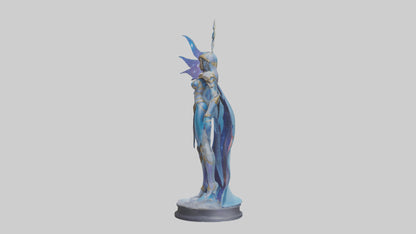 Galactic Protector Queen statue model 3D model