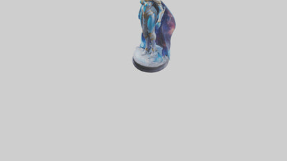 Galactic Protector Queen statue model 3D model