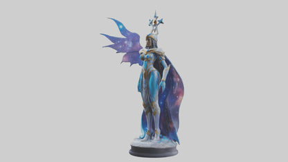 Galactic Protector Queen statue model 3D model