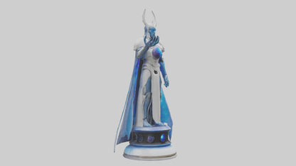 Galactic Protector statue model 3D model